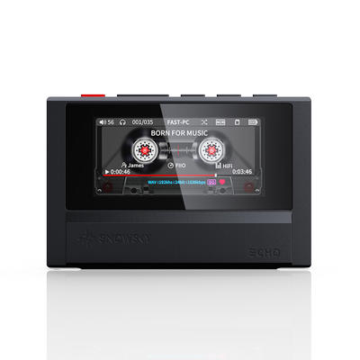 FiiO Snowsky ECHO Schwarz Portabler Hi-Res Musik-Player