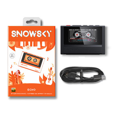FiiO Snowsky ECHO Schwarz Portabler Hi-Res Musik-Player