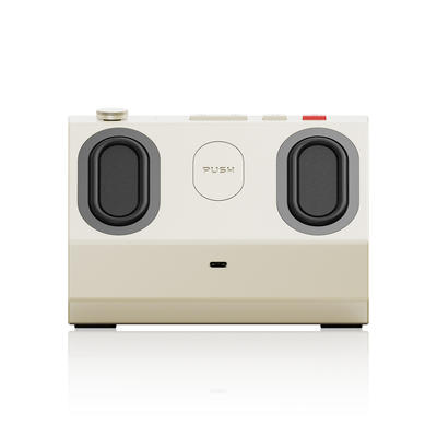 FiiO RETRO BOX Enceinte Bluetooth Blanche