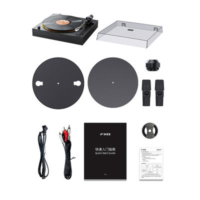FiiO TT11 Noir Platine vinyle