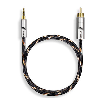 FiiO LL-RCA1M 3.5mm-Klinke auf Cinch-RCA Koaxial-Kabel (Länge 80cm)