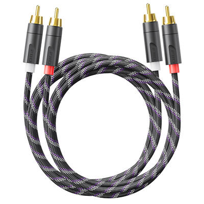 FiiO TRUST LR-RCA6M Dual-RCA-Kabel (Länge 100cm)