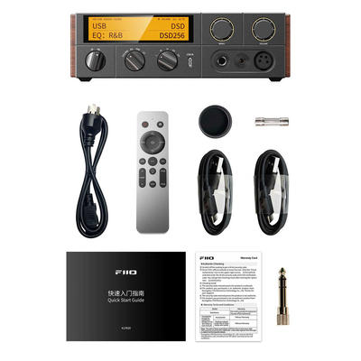 FiiO K17 R2R Schwarz Desktop DAC und Kopfhörer-Verstärker