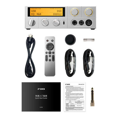 FiiO K17 R2R Silber Desktop DAC und Kopfhörer-Verstärker