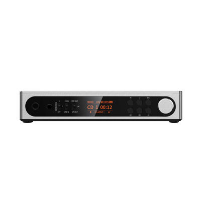 FiiO DM15 AKM Silber Portabler CD-Player mit Bluetooth