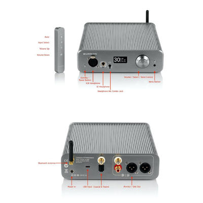 Burson Audio Conductor 3X Performance Symmetrischer Kopfhörer-Verstärker/Vorverstärker/USB DAC