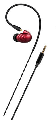 FiiO F9 In-Ear Ohrhörer Rot mit In-Line-Fernbedienung
