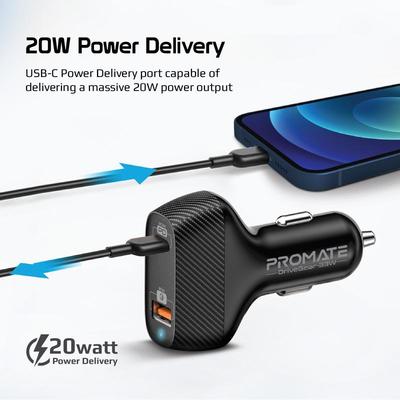 Promate DriveGear-33W Noir