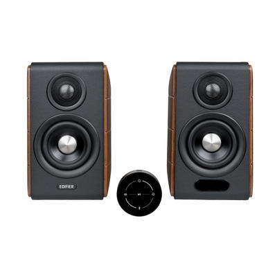 Edifier S880DB MKII Walnuss Aktive 2.0 Regallautsprecher