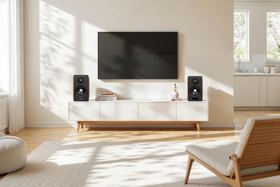 Edifier S880DB MKII Walnuss Aktive 2.0 Regallautsprecher