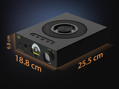 Shanling EC3 noir Lecteur CD avec Bluetooth
