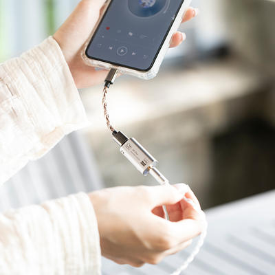 Shanling UA1 Plus Silber portabler USB-DAC/Kopfhörerverstärker