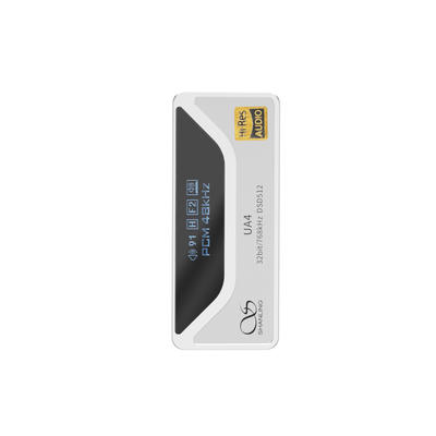 Shanling UA4 Silber portabler USB-DAC/Kopfhörerverstärker