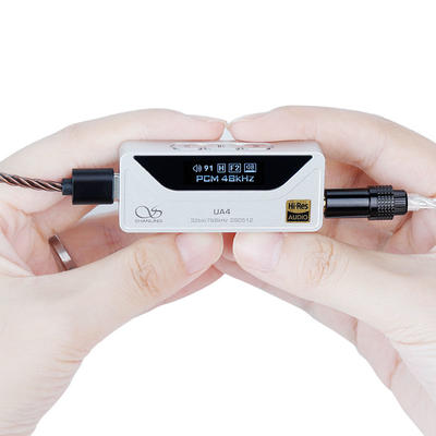 Shanling UA4 Silber portabler USB-DAC/Kopfhörerverstärker