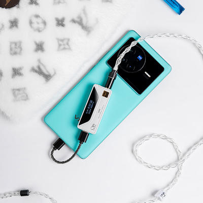 Shanling UA4 Silber portabler USB-DAC/Kopfhörerverstärker