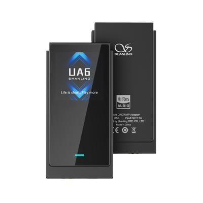 Shanling UA6 noir DAC USB et amplificateur de casque super portable