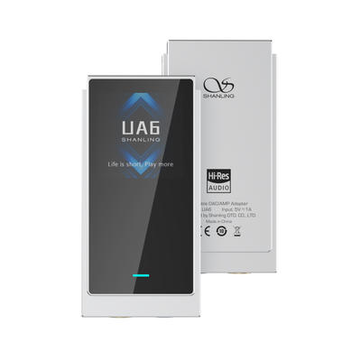 Shanling UA6 argent DAC USB et amplificateur de casque super portable