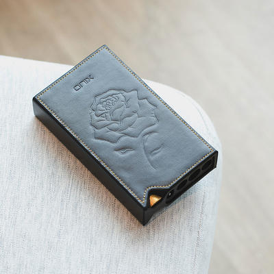 Shanling Etui en cuir noir pour Onix Mystic XP1