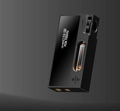 Shanling UA7 Schwarz Portabler USB-DAC/Röhren-Kopfhörerverstärker