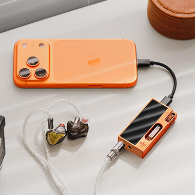 Shanling UA7 Orange Portabler USB-DAC/Röhren-Kopfhörerverstärker