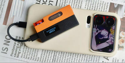 Shanling Etui Schwarz-Orange für UA7