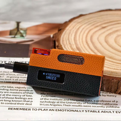 Shanling Etui Schwarz-Orange für UA7