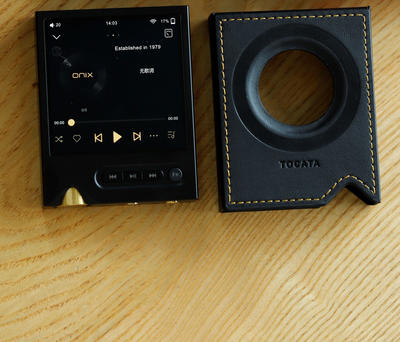 Shanling Lederetui Schwarz für ONIX Tocata XM2