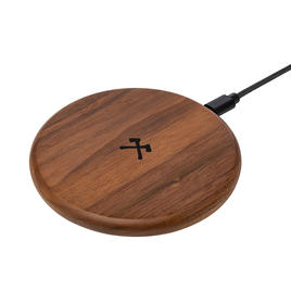 Woodcessories EcoPad Walnuss Wireless Qi Ladestation