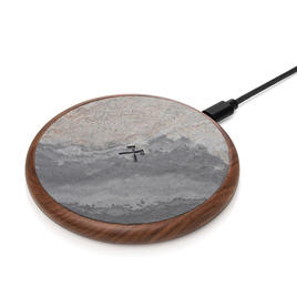 Woodcessories EcoPad Stone Wireless Qi Ladestation