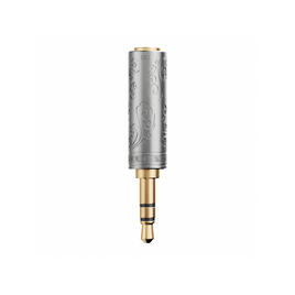 FiiO IMP-3.5GM 75 Ohm Impedanzadapter Silber mit 3.5mm Buchse/Stecker