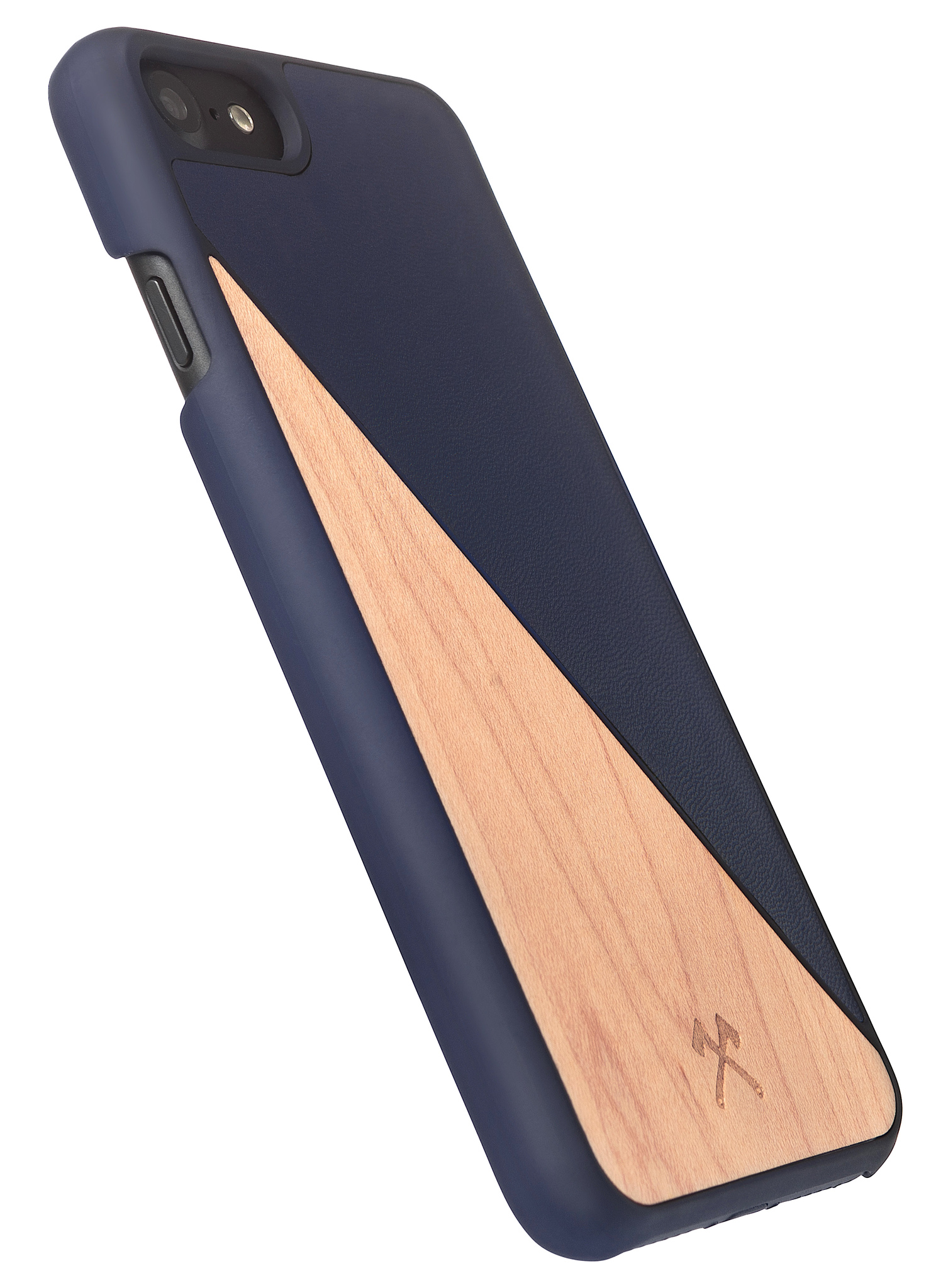 Woodcessories Ecosplit érablebleu Pour Iphone Xs Max