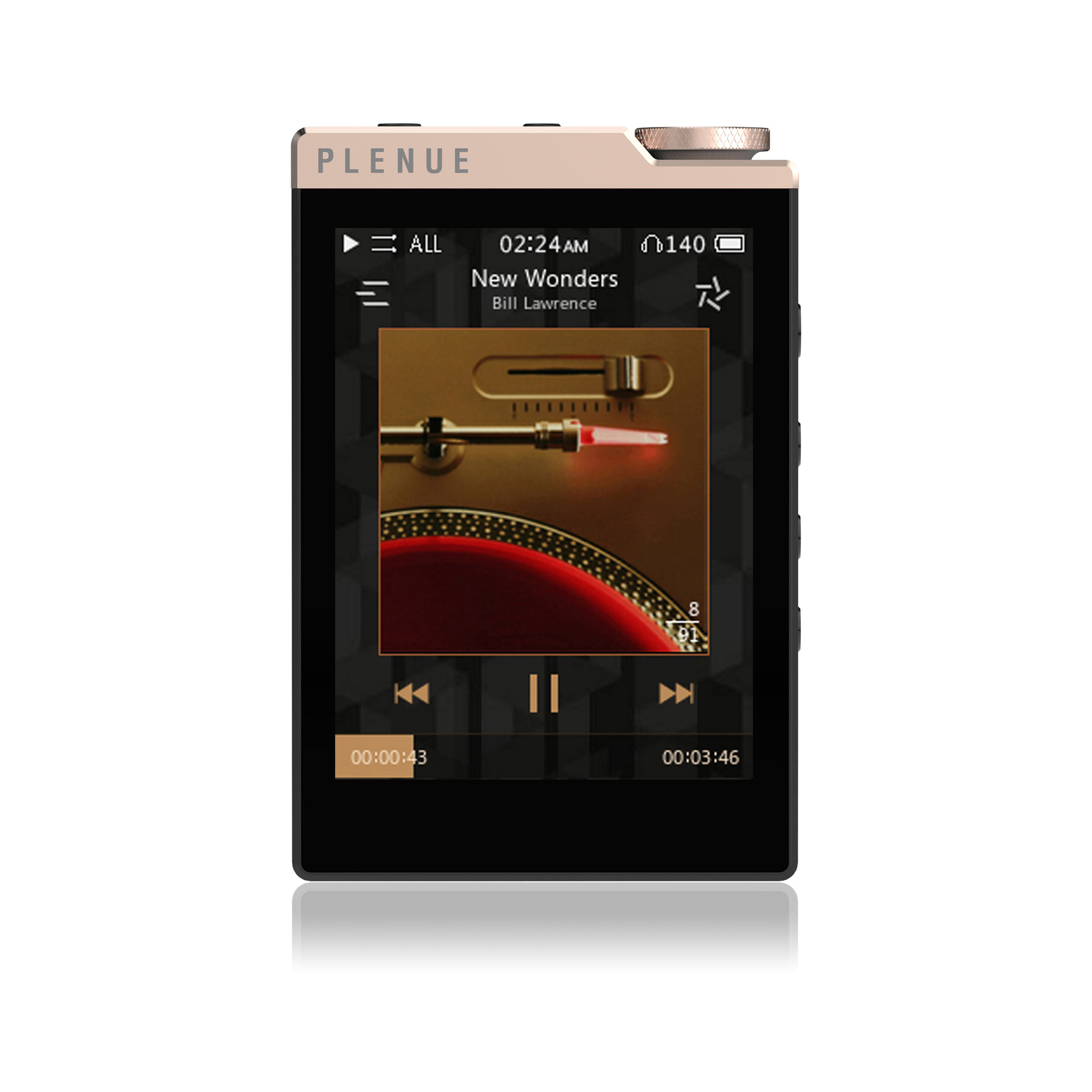 Cowon Plenue D3 Gold Schwarz Hi Res Player 64GB Bluetooth Cowon Plenue D3 Gold Schwarz Hi Res Player 64GB Bluetooth