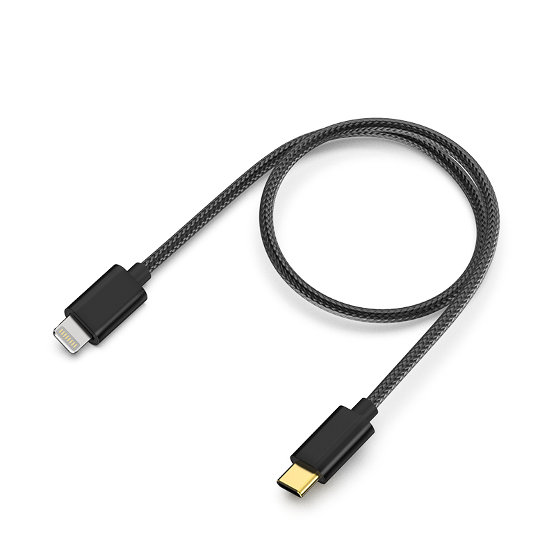 FiiO LT-LT4 Câble OTG USB-C vers Lightning (Longueur 50cm)