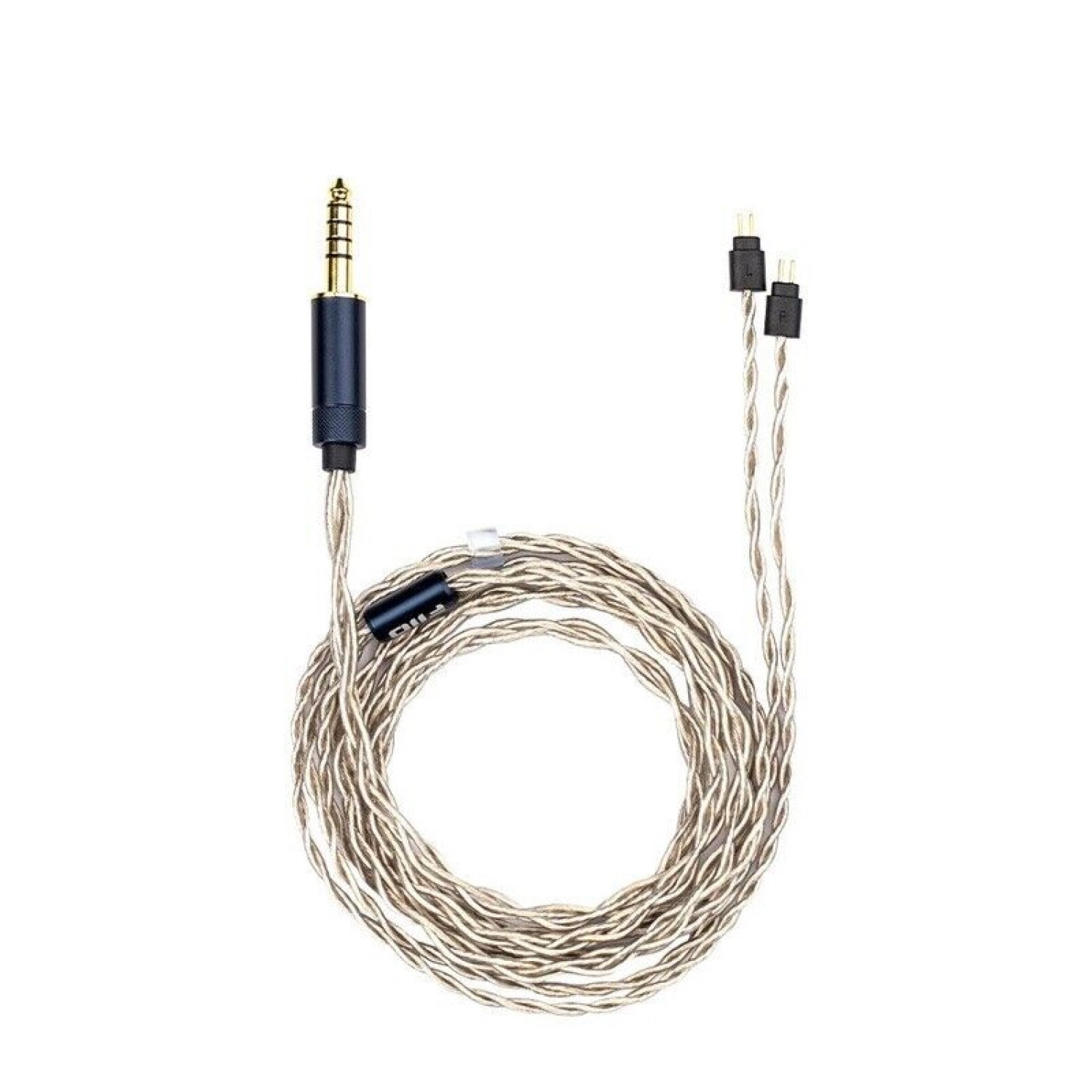 Câble Hi-Fi Type C Détachable 2 Broches Pour Écouteurs Intra-Auriculaires (IEM) - 4 Fils Tressés, 120cm - 9