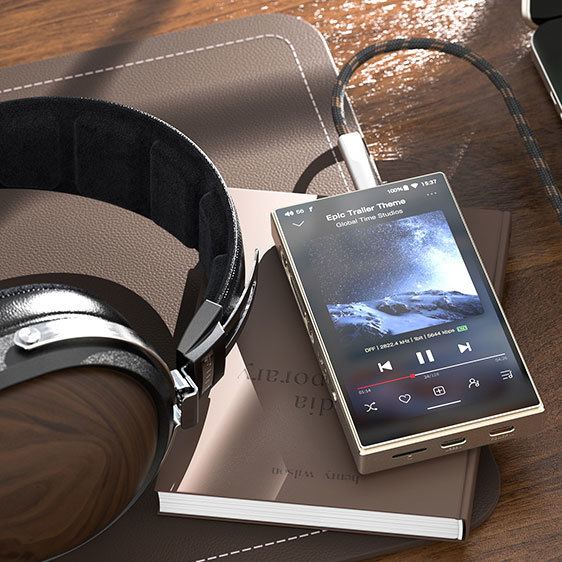【美品】FiiO M21 Titanium Gold FiiO M21 Portable High-Res Lossless Music Player - Titanium Gold