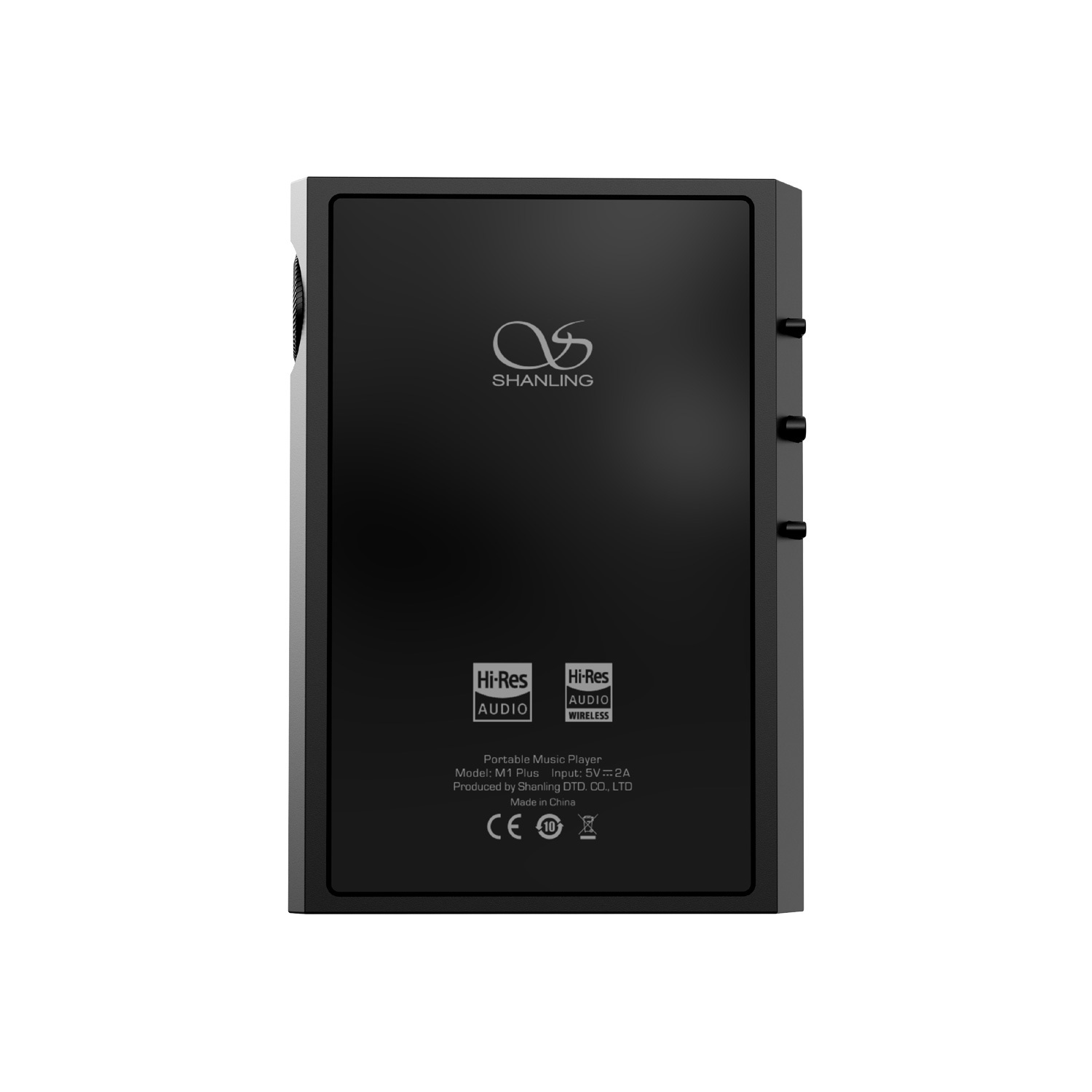 Baladeur Audio Shanling M1 Plus - Qualité Sonore Haut De Gamme, Performances Stables, Compact, Robuste, Expédition Rapide, Garantie 2 Ans - Noir